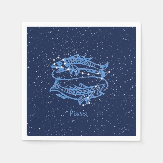 De Constellatie van Vissen en het Teken van de Servet (Voorkant)