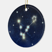 De Constellatie van Vissen | Naam van de Douane Keramisch Ornament (Links)