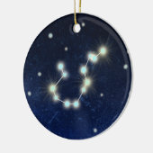 De Constellatie van Waterman | Naam van de Douane Keramisch Ornament (Links)