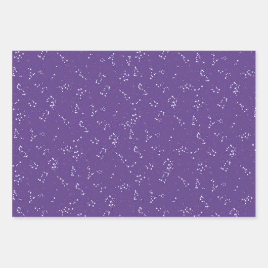 De constellaties inpakpapier vel (Voorkant 2)