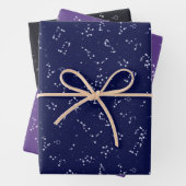 De constellaties inpakpapier vel (In situ)