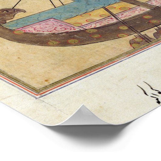 De Constellaties van de Dog en de Keel Poster (Hoek)