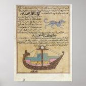 De Constellaties van de Dog en de Keel Poster (Voorkant)