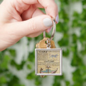 De Constellaties van de Dog en de Keel Sleutelhanger (Hand)