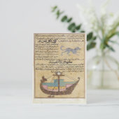 De constellaties van de Hond en de Kiel Briefkaart (Staand voorkant)