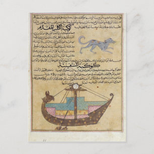 De constellaties van de Hond en de Kiel Briefkaart