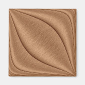 De Contour van het koper Magneet (Voorkant)
