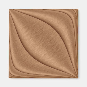 De Contour van het koper Magneet