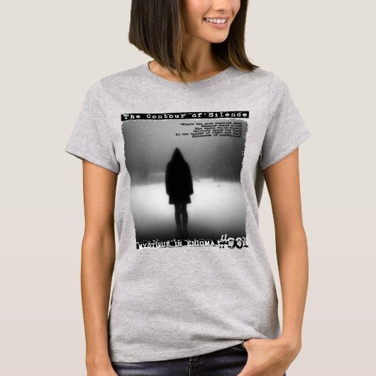De Contour van Stilte T-shirt (Voorkant)