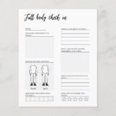 De controle van het lichaam in dagboekpagina (Voorkant)