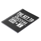 De controle Z maakt het Succes van de Programmerin Notitieboek (Linkerzijde)