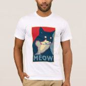 De controleerbaarheid van Meow T-shirt (Voorkant)