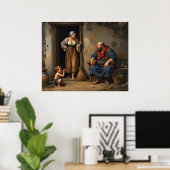 De Conversatie Poster (Thuiskantoor)