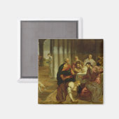 De conversie van Mary Magdalene, 1546-7 Magneet (Voorkant / Achterkant)
