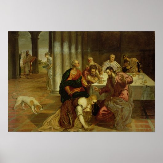 De conversie van Mary Magdalene, 1546-7 Poster (Voorkant)