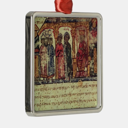 De    conversie van Olga Metalen Ornament (Rechts)