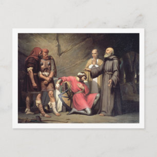 De conversie van Robert, Duke of Normandy, bekend Briefkaart