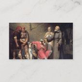 De conversie van Robert, Duke of Normandy, bekend Visitekaartje (Achterkant)