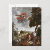 De conversie van St. Augustinus, c.1663 Briefkaart (Voorkant / Achterkant)