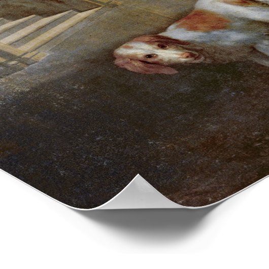 De conversie van St. Augustinus, c.1663 Poster (Hoek)