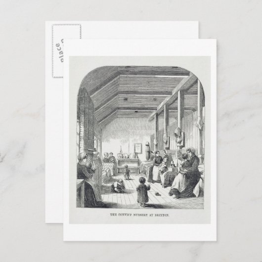 De Convict Nursery in Brixton, uit 'The Strafzaak' Briefkaart (Voorkant / Achterkant)