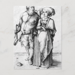 De Cook en zijn vrouw Briefkaart