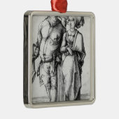 De Cook en zijn vrouw Metalen Ornament (Rechts)
