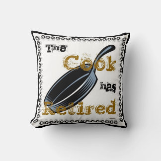 De Cook is in ruste Kussen