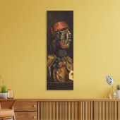 De Cook (olie op het paneel) Canvas Afdruk (Insitu (Woonkamer))