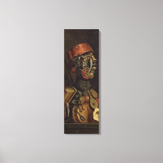 De Cook (olie op het paneel) Canvas Afdruk (Voorkant)