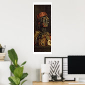 De Cook (olie op het paneel) Poster (Thuiskantoor)