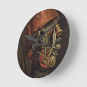 De Cook (olie op het paneel) Ronde Klok (Hoek)