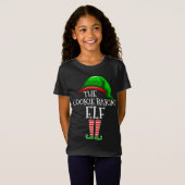 De Cookie Baking Elf Familie Matching Christmas GI T-shirt (Voorkant volledig)