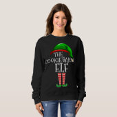De Cookie Baking Elf Familie Matching Christmas GI Trui (Voorkant volledig)