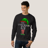 De Cookie Baking Elf Family Matching Group Christu Trui (Voorkant volledig)