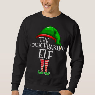 De Cookie Baking Elf Family Matching Group Christu Trui
