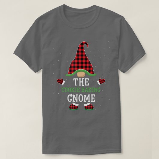 De Cookie Baking Gnome Group komt overeen met de k T-shirt (Design voorkant)