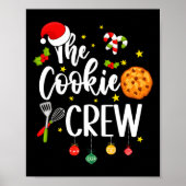 De Cookie Crew Christmas Baking Cookie Lover Kinde Poster (Voorkant)