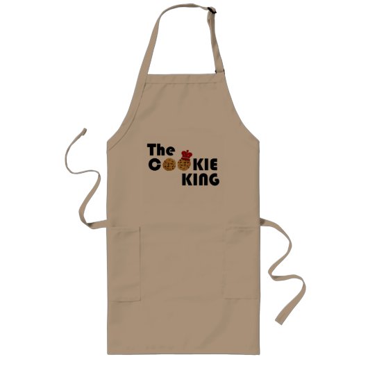 De Cookie King Apron Lang Schort (Voorkant)