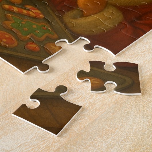 De Cookie-overval van mevrouw Claus Legpuzzel (Zijkant)