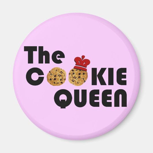 De Cookie Queen Magnet (Voorkant)