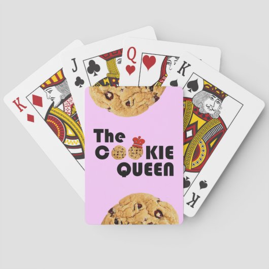 De Cookie Queen-speelkaarten Speelkaarten (Achterkant)