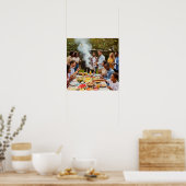 De Cookout bijeenkomst Poster (Keuken)