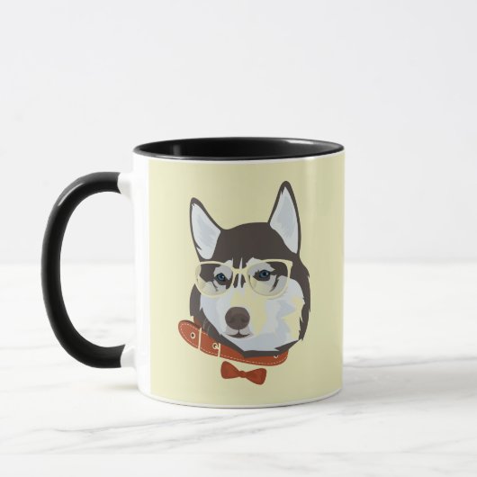 De Cool Siberian Husky Dog Mok (Links)
