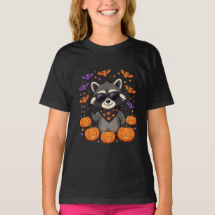 De Coole Halloween Wasbeer: Spooky en Stijlvol Ont T-shirt
