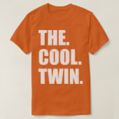 De coole tweeling t-shirt (Design voorkant)
