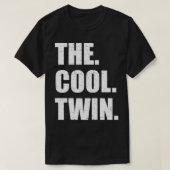 De coole tweeling t-shirt (Design voorkant)
