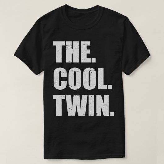 De coole tweeling t-shirt (Design voorkant)