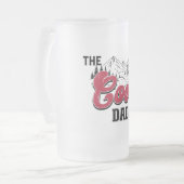 De coole vader Frosted Beer Mok (Voorkant links)