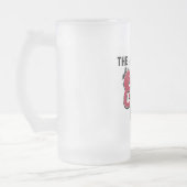 De coole vader Frosted Beer Mok (Links)